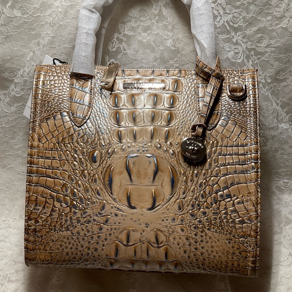 NWT BRAHMIN “stunning” CLIFFSIDE MELBOURNE SM CAROLINE - Picture 1 of 9
